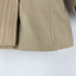 バーバリーブルーレーベル BURBERRY BLUE LABEL 裏地ノヴァチェック ベルト付き ラクーンファーフード アンゴラ混ウールコート RACCOON ANGOLA WOOL レディース 38