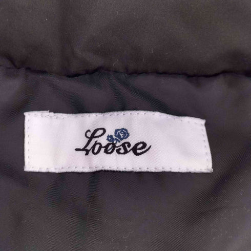 ルース Loose オーバーショート ダブルジップ ハイネックジャケット レディース JPN:S