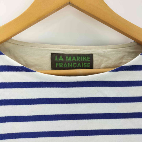 マリンフランセーズ la marine francaise 24/2天竺BD・ポンチ 肩釦プルオーバー レディース FREE