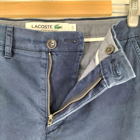 ラコステ LACOSTE CUSTOM SLIM FIT ストレートチノ メンズ JPN:42