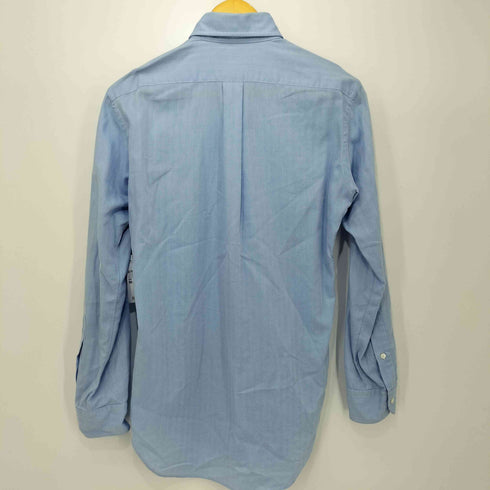 メーカーズシャツカマクラ Makers Shirt 鎌倉 日本製 ヘリンボーン ストライプ L/S BDシャツ メンズ 15-32 1/3