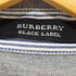 バーバリーブラックレーベル BURBERRY BLACK LABEL ロゴ刺繍 S/S ポロシャツ メンズ JPN:2