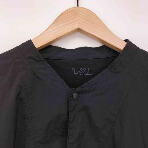 ムジラボ MUJI labo バンドカラー オーバーサイズ L/S シャツ メンズ L-XL