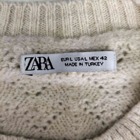 ザラ ZARA メッシュニット メンズ JPN:L