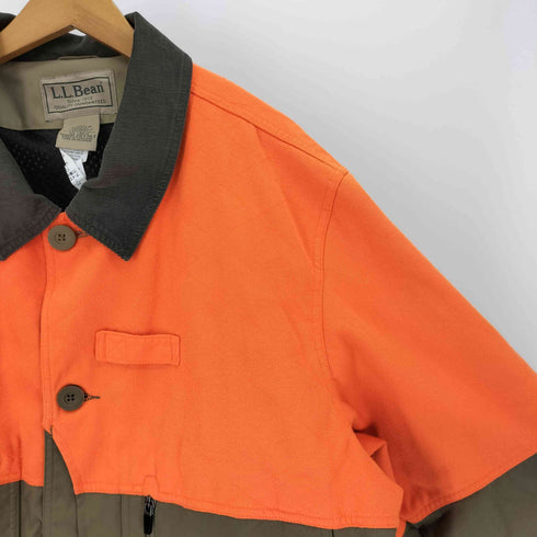 エルエルビーン L.L.Bean Upland Hunter Field Coat アップランド ハンター フィールド コート ハーフムーン ハンティング ジャケット 異素材切替 メンズ import:XL