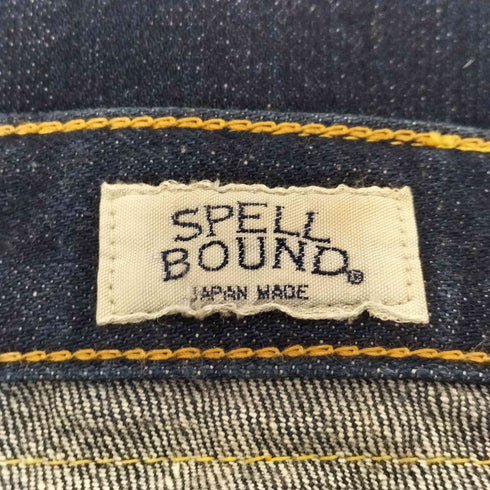 スペルバウンド SPELLBOUND セルヴィッジ テーパードデニム メンズ 34