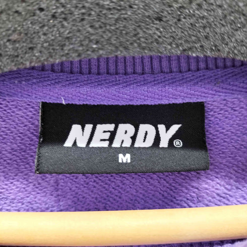 ノルディー nerdy テープロゴスウェットプルオーバー Big N Tape Sweatshirt メンズ JPN:M