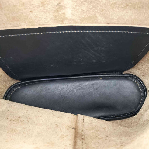 トリココムデギャルソン tricot COMME des GARCONS Leather Shoulder 舟型 レザーショルダーバッグ レディース