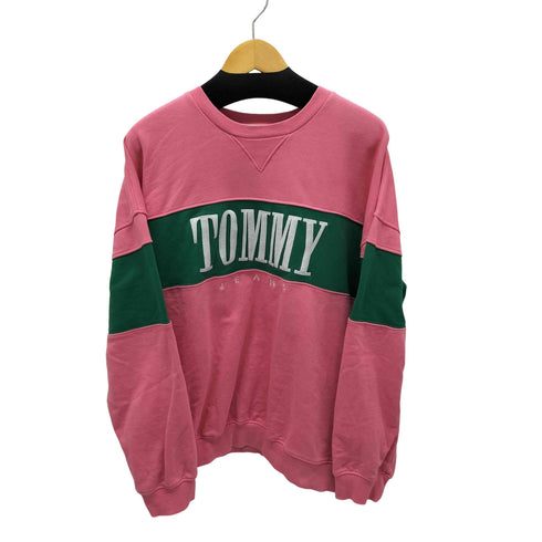 トミージーンズ tommy jeans オーセンティックブロッキングトレーナー メンズ JPN:L