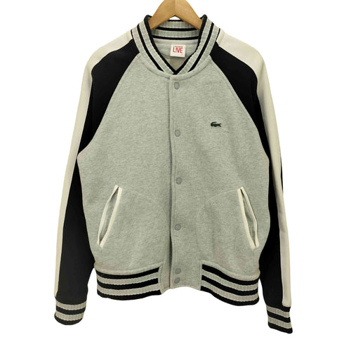 ラコステライブ Lacoste Live ロゴパッチスタジアムジャンパー メンズ JPN:S