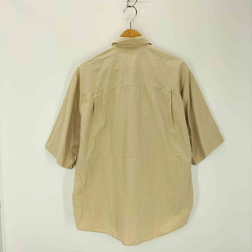 オーラリー AURALEE WASHED FINX TWILL HALF SLEEVED BIG SHIRTS ピンストライプ オーバーサイズシャツ メンズ 4