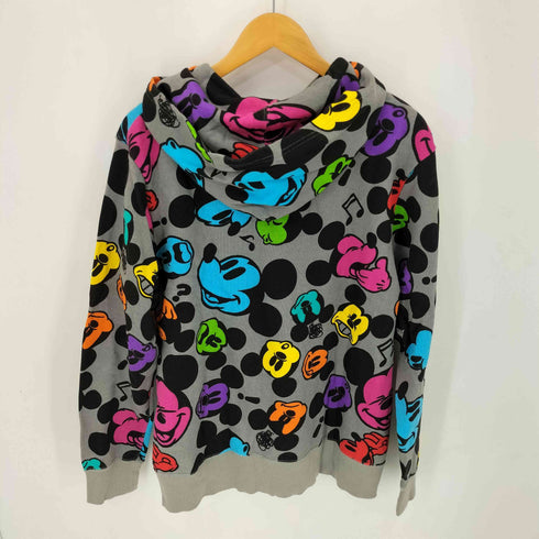 キャラクタープリント L/S ジップアップパーカー レディース JPN:XL