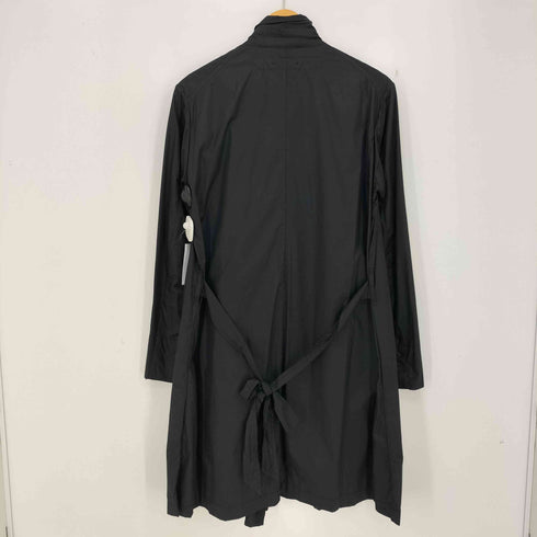 アンドゥムルメステール Ann DEMEULEMEESTER オリゾンティタグ 本人期 変形 ナイロンチェスターコート レディース 38