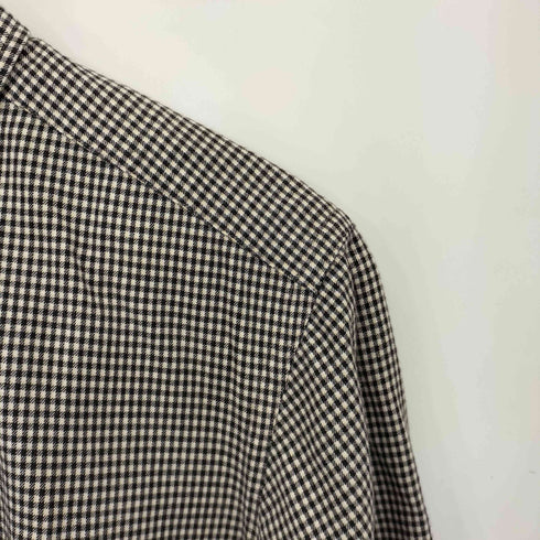 キャサリンハムネットロンドン KATHARINE HAMNETT LONDON チェックBDオフィサーシャツ メンズ import:XL