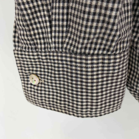 キャサリンハムネットロンドン KATHARINE HAMNETT LONDON チェックBDオフィサーシャツ メンズ import:XL