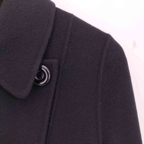 MADELEINE PRESS ウールカシミヤ チンストラップ ダブルステンカラーコート レディース US:6