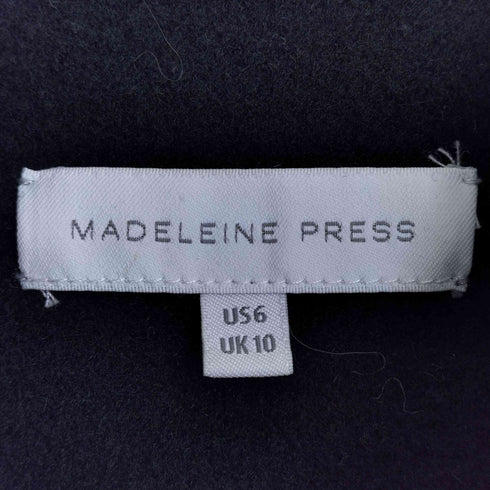 MADELEINE PRESS ウールカシミヤ チンストラップ ダブルステンカラーコート レディース US:6