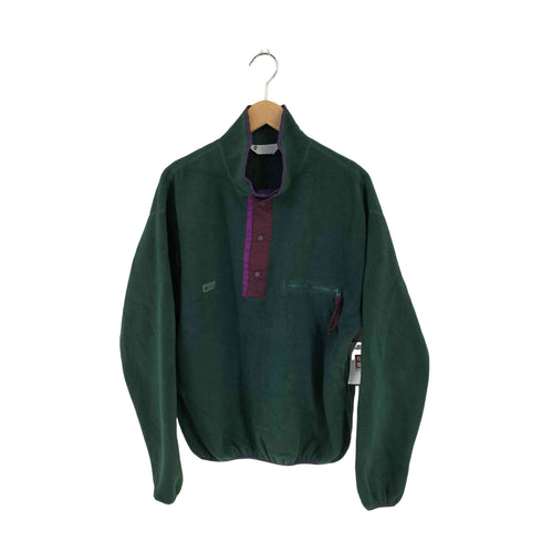 コロンビア Columbia USA製 フリース スナップT メンズ import:L