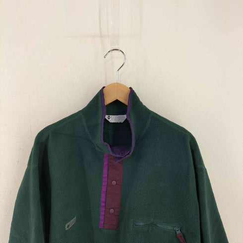 コロンビア Columbia USA製 フリース スナップT メンズ import:L