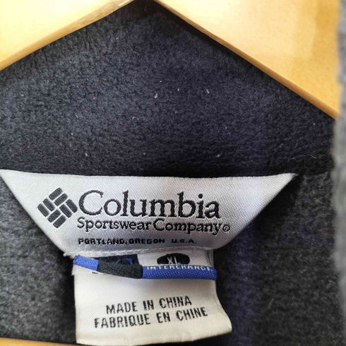コロンビア Columbia ロゴ刺繍 フリースジャケット メンズ import:XL