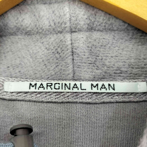 MARGINAL MAN ドローコード コットンプルオーバーパーカー レディース FREE