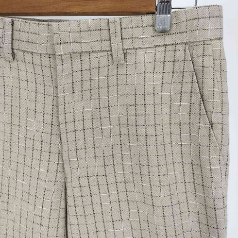 A ROBERT LEWIS IDEA グラフチェック ワイド スラックス パンツ メンズ W-85