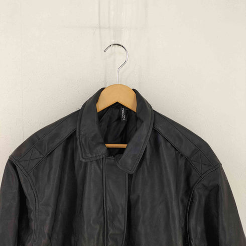 エイチアンドエム H&M レザージップアップブルゾン レディース JPN:XL