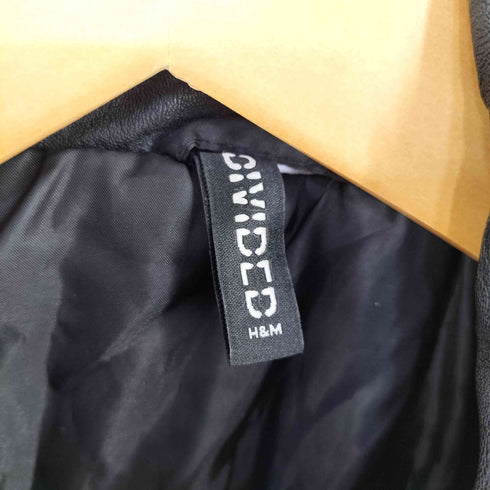 エイチアンドエム H&M レザージップアップブルゾン レディース JPN:XL