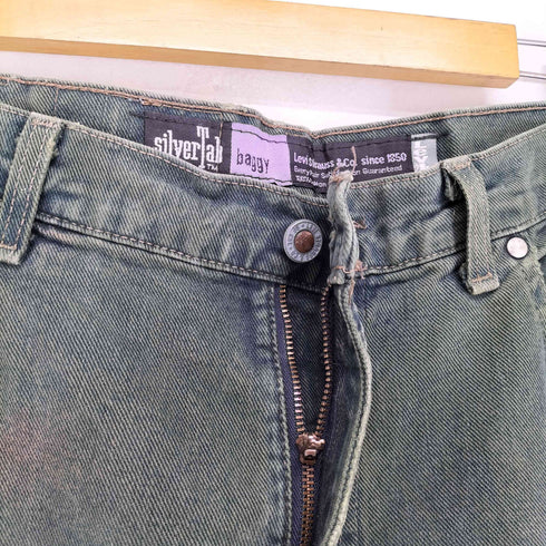 リーバイス Levis silverTab baggy ボタン裏549 92年06月USA製 バギーデニムパンツ メンズ W38