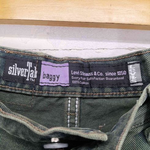リーバイス Levis silverTab baggy ボタン裏549 92年06月USA製 バギーデニムパンツ メンズ W38
