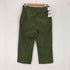 SWEDISH ARMY 1984年製 80S スウェーデン軍 3クラウン TRANEMO TEXTIL AB 1タック ジップフライ ユーティリティーパンツ C150 メンズ C150
