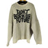 アジョバイアジョ AJOBYAJO Oversized Slogan Wool Knit Sweater メンズ