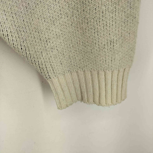 アジョバイアジョ AJOBYAJO Oversized Slogan Wool Knit Sweater メンズ