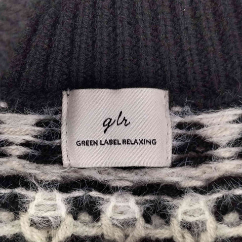グリーンレーベルリラクシング GREEN LABEL RELAXING ノルディック プルオーバー ニット レディース FREE