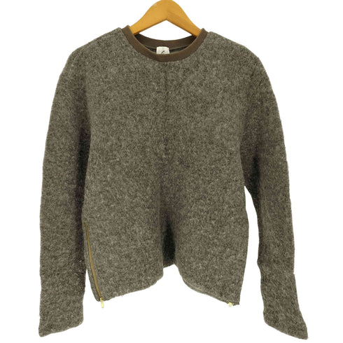 ロクビューティーアンドユースユナイテッドアローズ 6 BEAUTY & YOUTH UNITED ARROWS 18AW PILE ZIP PULLOVER カットソー レディース