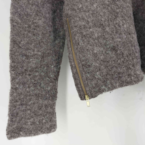 ロクビューティーアンドユースユナイテッドアローズ 6 BEAUTY & YOUTH UNITED ARROWS 18AW PILE ZIP PULLOVER カットソー レディース