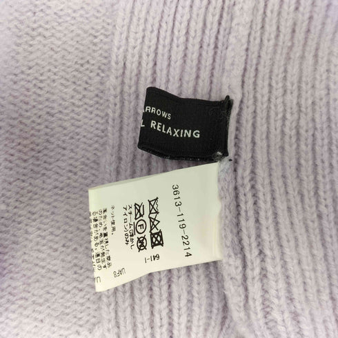 グリーンレーベルリラクシング GREEN LABEL RELAXING FFC W テンジク ハイネック プルオーバー ニット レディース FREE