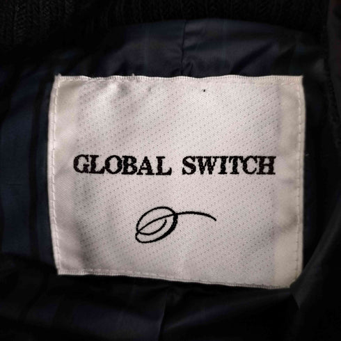 GLOBAL SWITCH 異素材切替え フード格納 ダウンコート レディース JPN:42