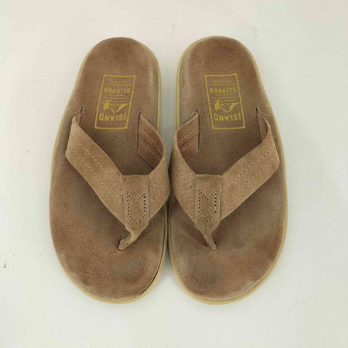 アイランドスリッパ ISLAND SLIPPER SPICE ULTRA-SUEDE レディース JPN:21.5