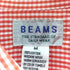 ビームス BEAMS ギンガムチェック ボタンダウンシャツ メンズ M