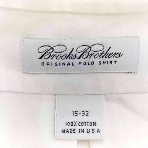 ブルックスブラザーズ BROOKS BROTHERS USA製 ボタンダウン ロングスリーブシャツ メンズ 15-32