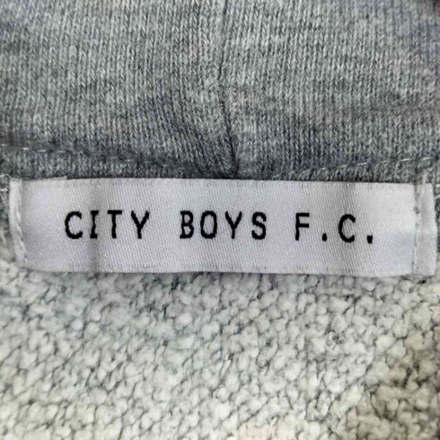 CITY BOYS FC 刺繍 プルオーバーパーカー メンズ JPN:S
