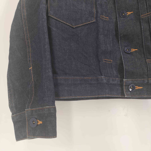 ユナイテッドアローズブルーレーベル UNITED ARROWS BLUE LABEL 2nd 型 濃紺 デニム トラッカージャケット メンズ JPN:S