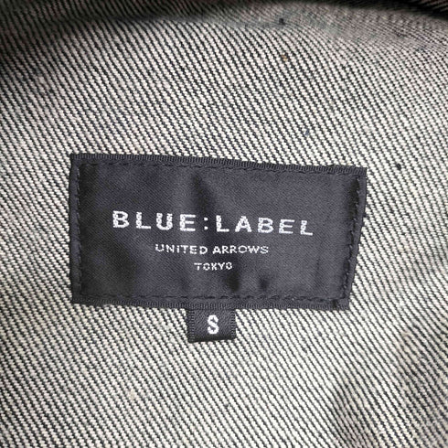 ユナイテッドアローズブルーレーベル UNITED ARROWS BLUE LABEL 2nd 型 濃紺 デニム トラッカージャケット メンズ JPN:S