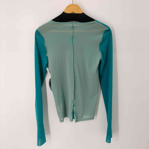 ヘリンドットサイ HeRIN.CYE Mesh inner color tops レディース FREE