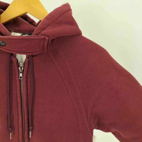 エンジニアードガーメンツ Engineered Garments USA製 旧タグ 裏地サーマル ジップアップ フーディ メンズ