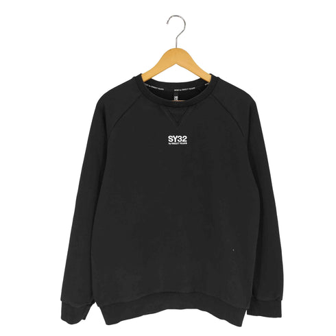 エスワイサーティトゥー SY32 by SWEET YEARS WORLD STAR P/O CREW ワールドスター クルーネックスウェット メンズ import:L