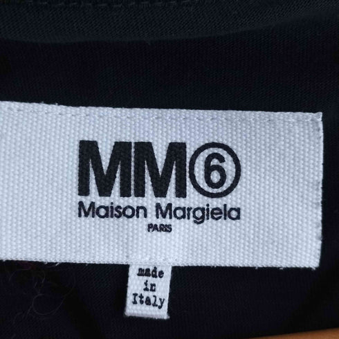 エムエムシックスメゾンマルジェラ MM6 Maison Margiela フロントギャザーデザイン カットソーワンピース レディース import:S