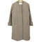 ユナイテッドアローズグリーンレーベルリラクシング UNITED ARROWS green label relaxing FFC アンゴラビーバー スリット ノーカラー コート レディース JPN:34