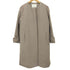ユナイテッドアローズグリーンレーベルリラクシング UNITED ARROWS green label relaxing FFC アンゴラビーバー スリット ノーカラー コート レディース JPN:34